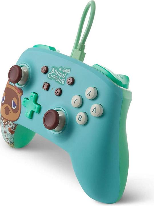 Productafbeelding PowerA Pro Controller con filo - Animal Crossing - Tom Nook (Switch)