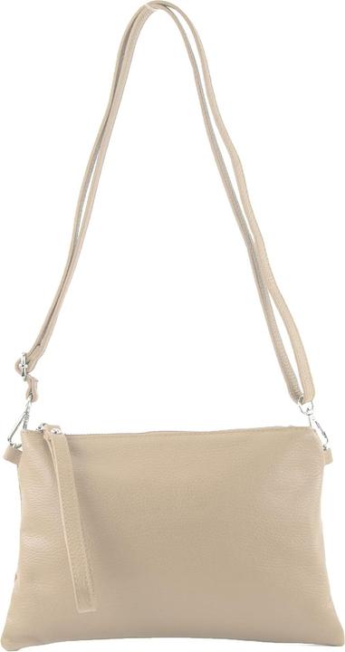 Only-Bags.Store Clutch Umhängetasche Leder medium