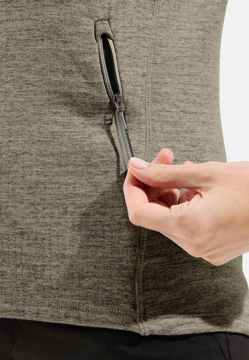 Image du produit Odlo Women's Tencia Mid Layer Hoody Full Zip (L)