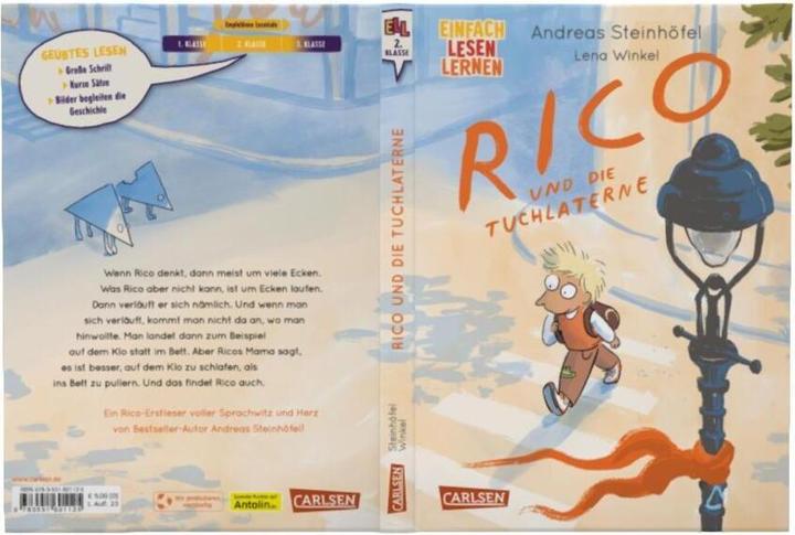 Immagine prodotto Rico und die Tuchlaterne (Tedesco, Lena Angle, Andreas Steinhöfel, 2023)