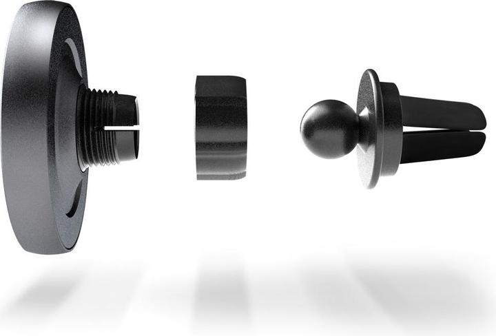 Produktbild Epico Magnetic Wireless Car Charger (MagSafe compatible) 15W/10W/7,5W + 18W QC (USB-C)