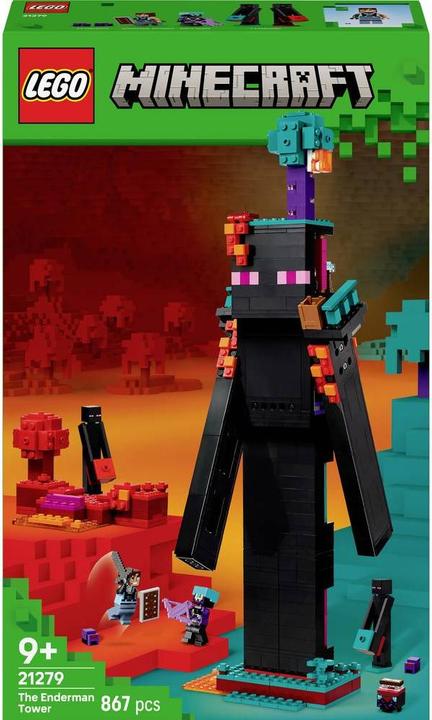 Produktbild LEGO 21279 ® MINECRAFT Der Enderman-Turm (21279, LEGO Minecraft)