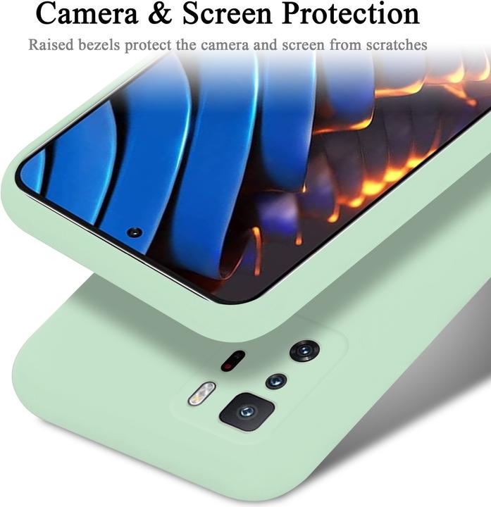 Image du produit Cadorabo TPU Liquid Silicone Case Housse pour Xiaomi POCO X3 GT (Xiaomi Poco X3 GT)