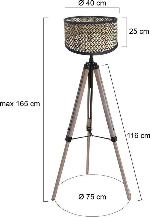 Actual product image Steinhauer Stehleuchte Triek (E27)