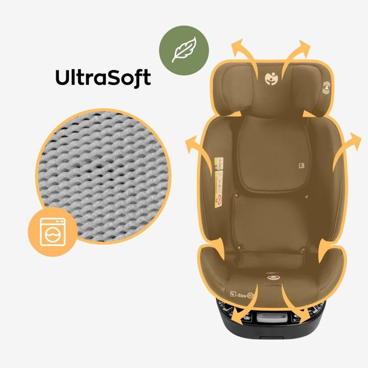 Productafbeelding Tulano Autositz Loom 35 Schwarz (Kinderzitje, ECE R129/i-Size standaard)