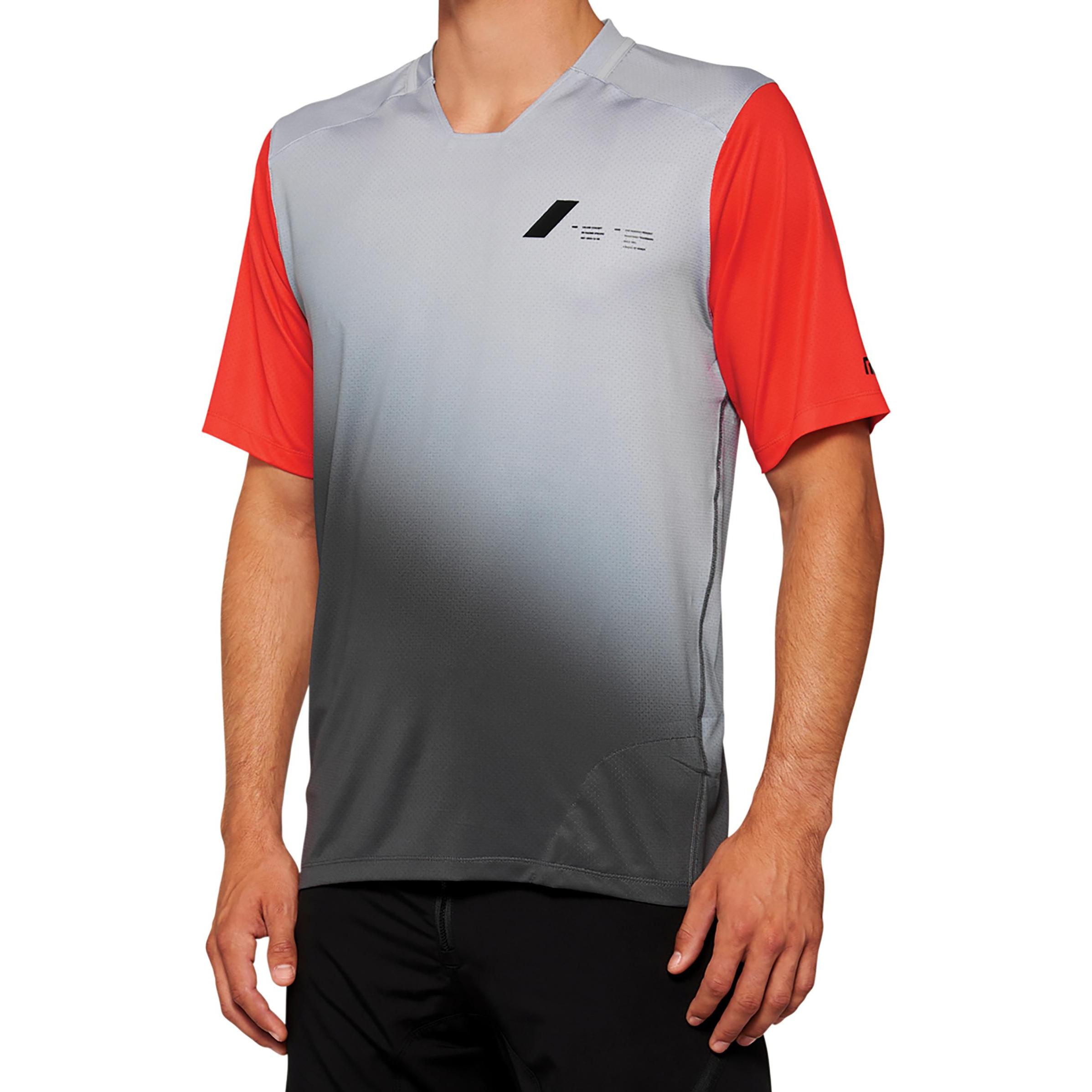 100%, Herren, Velotrikot, Celium Jersey (M), Grau, M