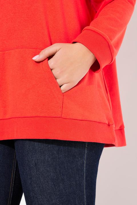 Produktbild Ulla Popken Hoodie, Schriftmotiv, Oversized, Kapuze, Langarm (50, 52)