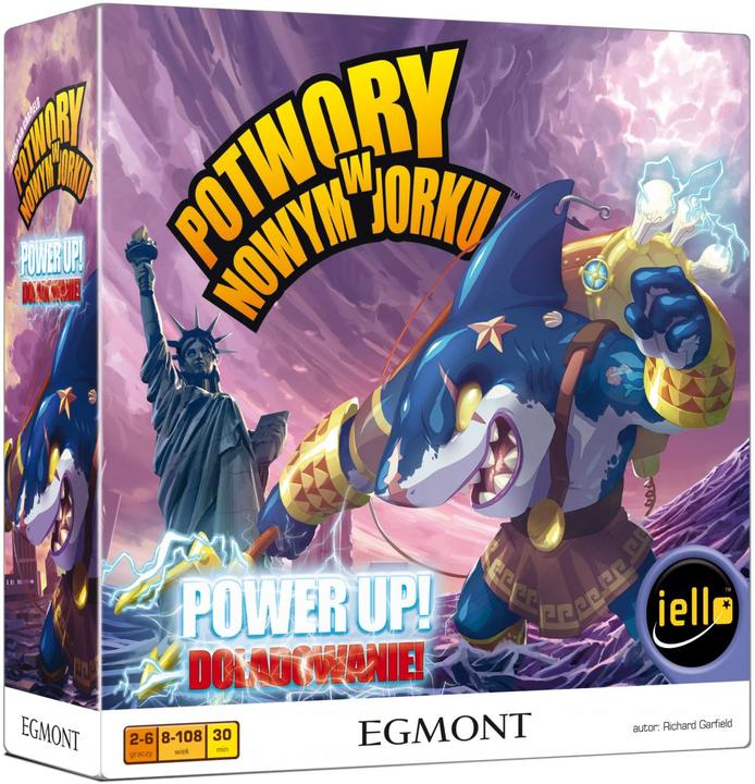 Actual product image Egmont s Monsters in NY Expansion: Power Up! (Polish)