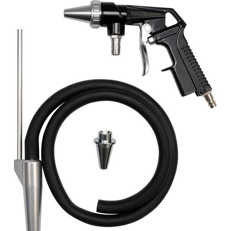 Yato, Druckluftaufsatz, Profi Sandstrahlpistole mit Schlauch YT-2375