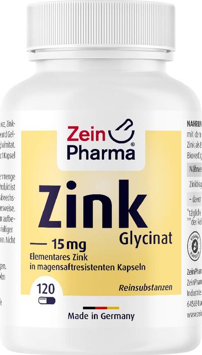 Actual product image Zein Pharma Zinc (120 pcs., Capsules)