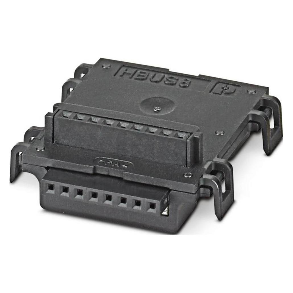 Phoenix Contact Nero Connettore Bus Per Guida Din, Cavo + Spina Elettrica,
