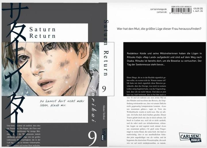 Actual product image Saturn Return 9 (Akane Torikai, German)