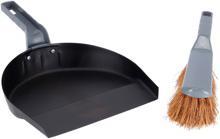 Actual product image Metal Dustpan with Hand Broom Coco