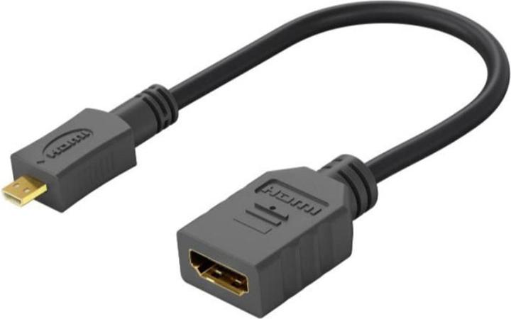 Productafbeelding MicroConnect HDMI zu (Micro HDMI, 15 cm)