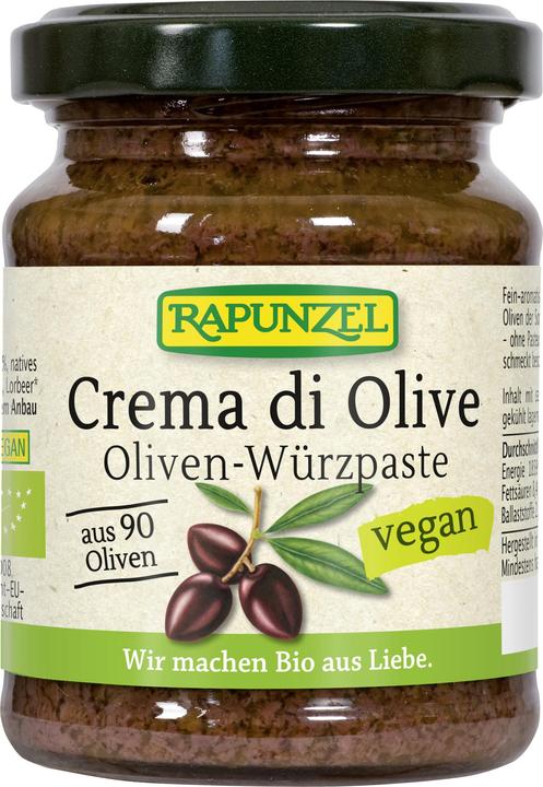 Rapunzel Pâte d'olive verre 125 ml (120 g)