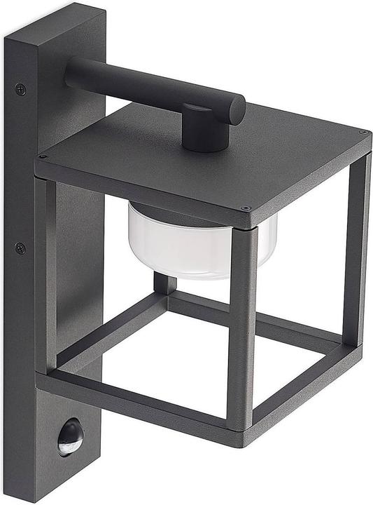 Image du produit Lucande Applique murale d'extérieur Timio, downlight, capteur (GX53, IP44)