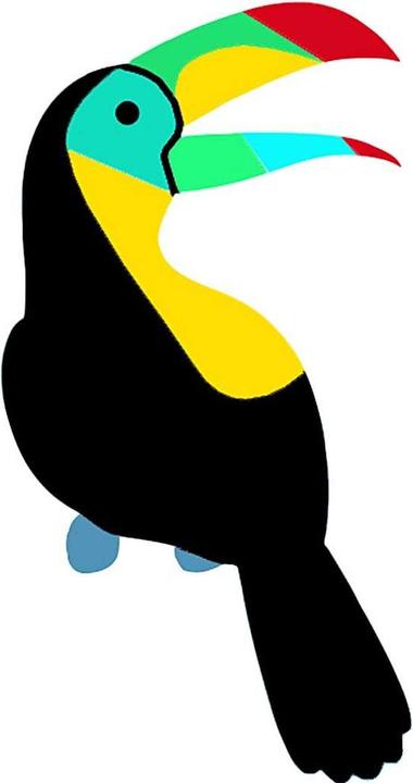 Produktbild Creativ Company Bastelpapier Dschungel 16 Stück, Weiss (230 g/m², 16x)