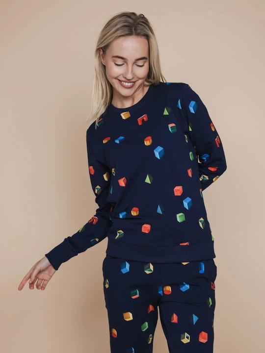 Produktbild Snurk Pullover für Damen Bausteine (XXL)