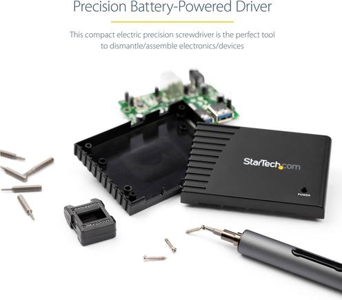 Image du produit StarTech Mini-tournevis électrique (Fonctionnement sur batterie)