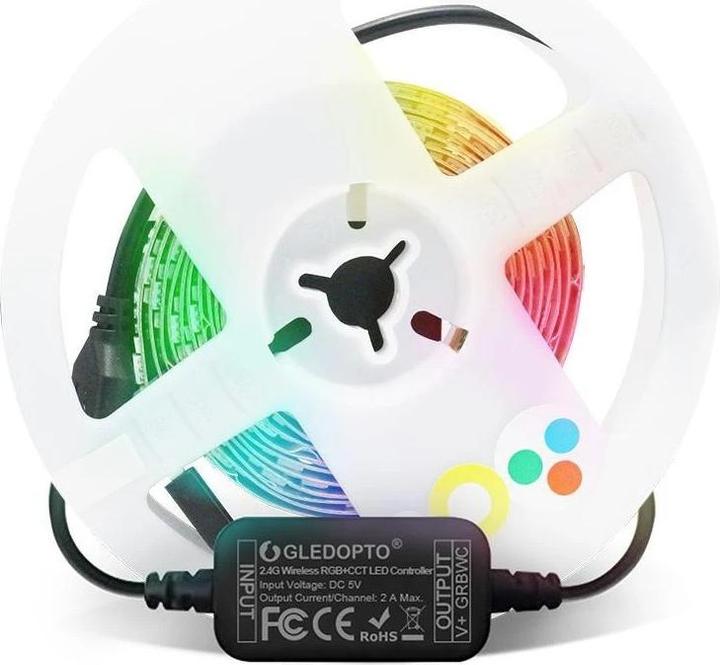 Produktbild Gledopto LED Stripe (Mehrfarbig, Neutralweiss, Tageslicht, Warmweiss, 200 cm, Indoor)