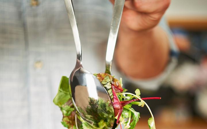 Actual product image Rösle Salatbesteck Inox 2teilig 28cm (Salad servers)