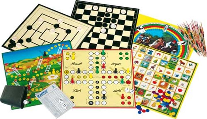 Actual product image Schmidt Spiele Game collection over 100 games (German)
