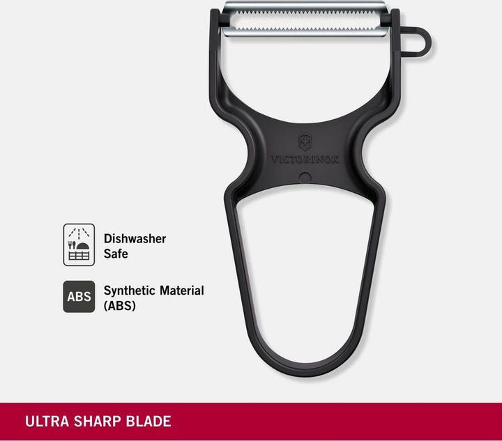 Actual product image Victorinox Peeler Rapid with micro serration, Black