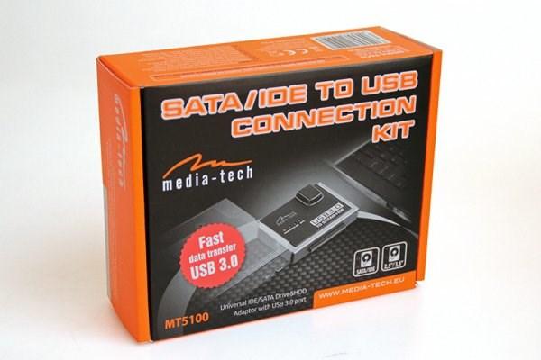 Image du produit Media-Tech MEDIATECH MT5100 SATA/IDE TO USB 3.0 CONNECTION KIT