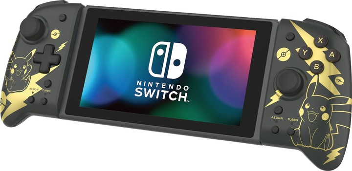 Actual product image HORI Split Pad Pro - Pikachu Black & Gold Edition (Switch)