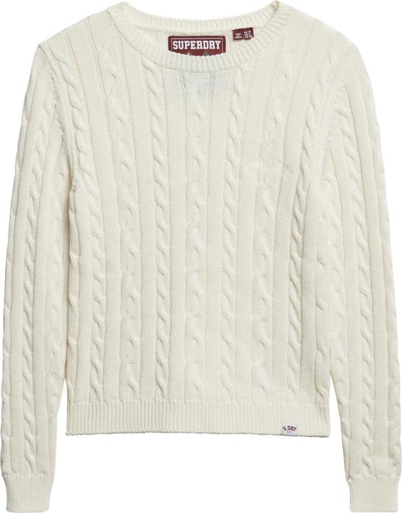Actual product image Superdry Essentials Slender Cable Sweater (M)