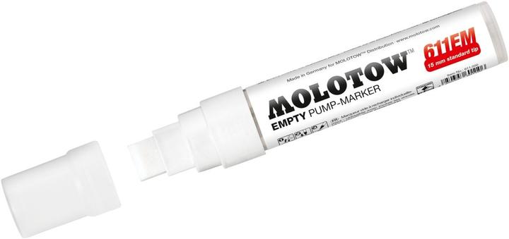 Produktbild Molotow Leermarker Pump Marker 611EM 15mm (15 mm, 1 x)