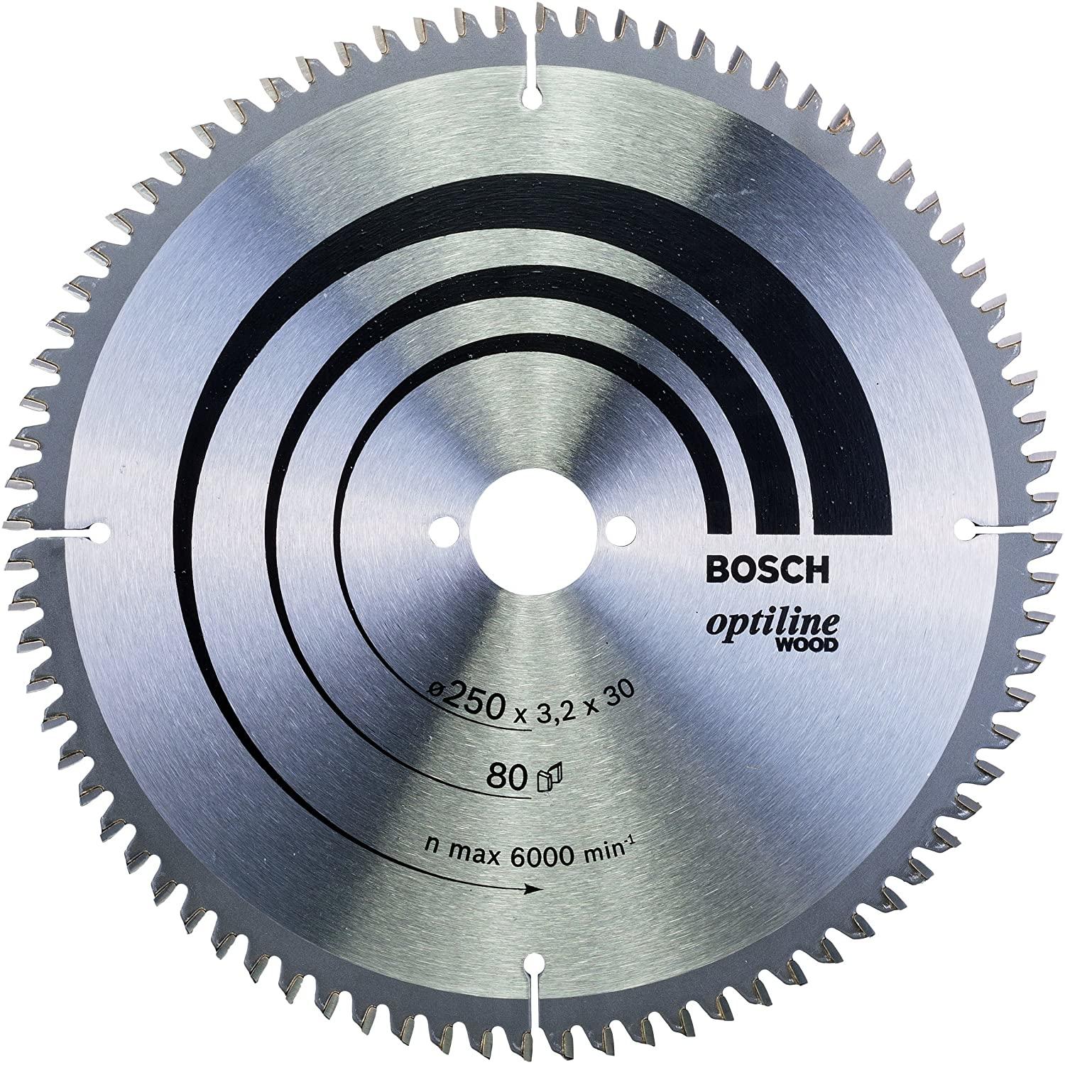 Bosch Professional Zubehör, Sägeblatt, PRO Wood Kreissägeblatt, 250 x 3.2 x 30 mm