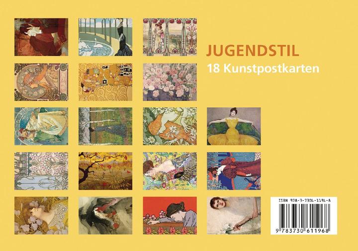 Produktbild Postkarten-Set Jugendstil (1 Stk.)