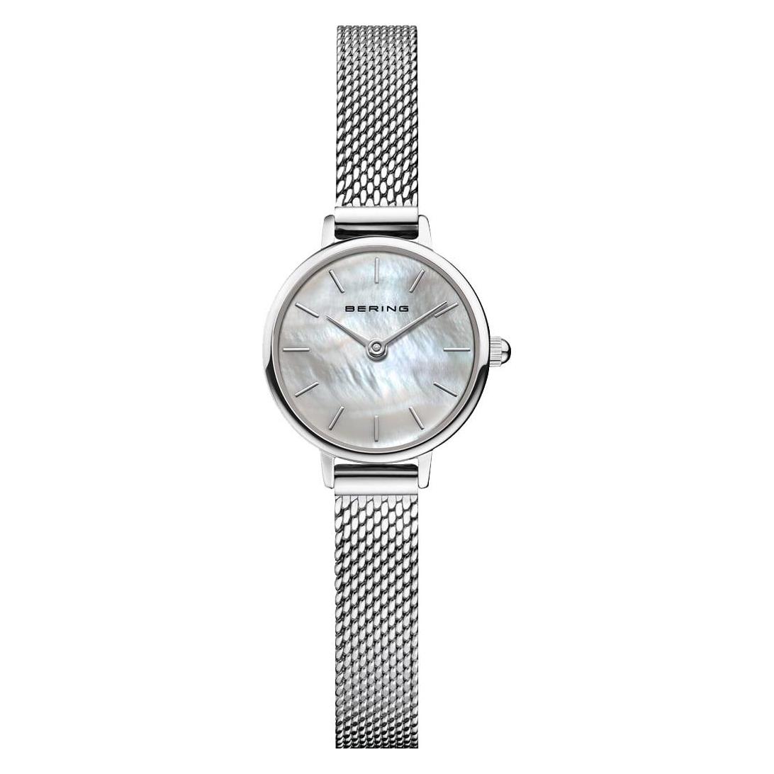 Bering, Armbanduhr, Classic, Silber, (Analoguhr, 22 mm)