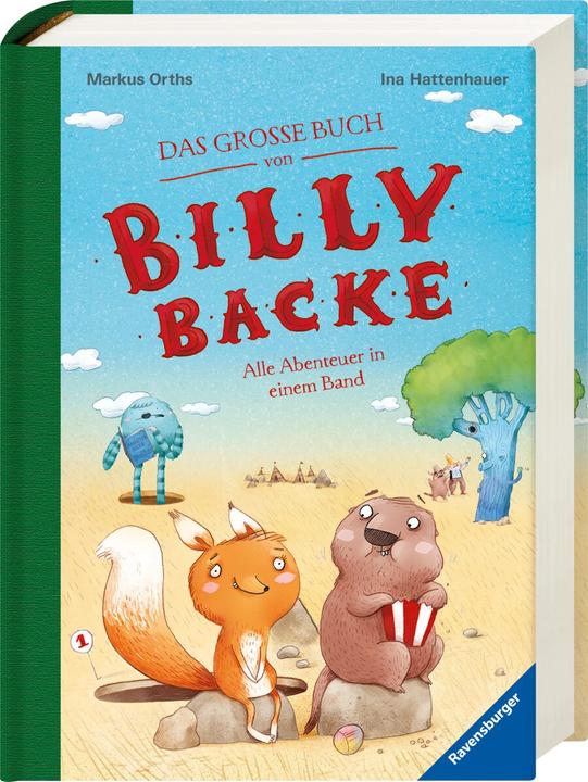 Immagine prodotto Ravensburger Das grosse Buch von Billy Backe (Tedesco, Markus Orths, 2018)