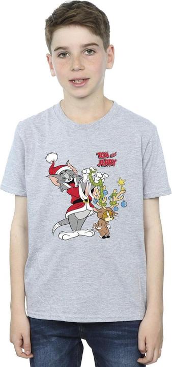 Immagine prodotto Tom & Jerry Christmas Reindeer Maglietta Ragazzi (152, 158)