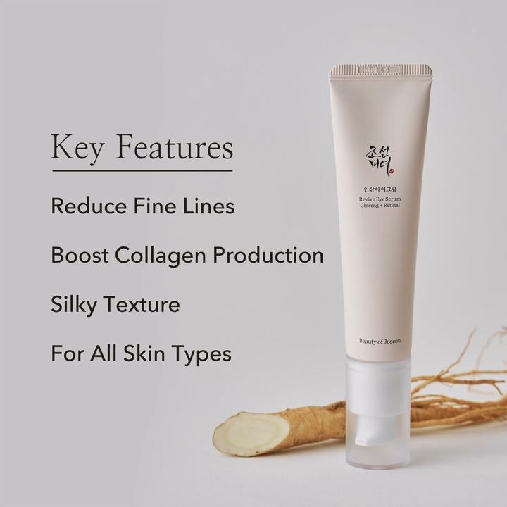 Actual product image Beauty of Joseon Revive Eye Serum Ginseng + Retinal (Eye care serum, Night, 30 ml)