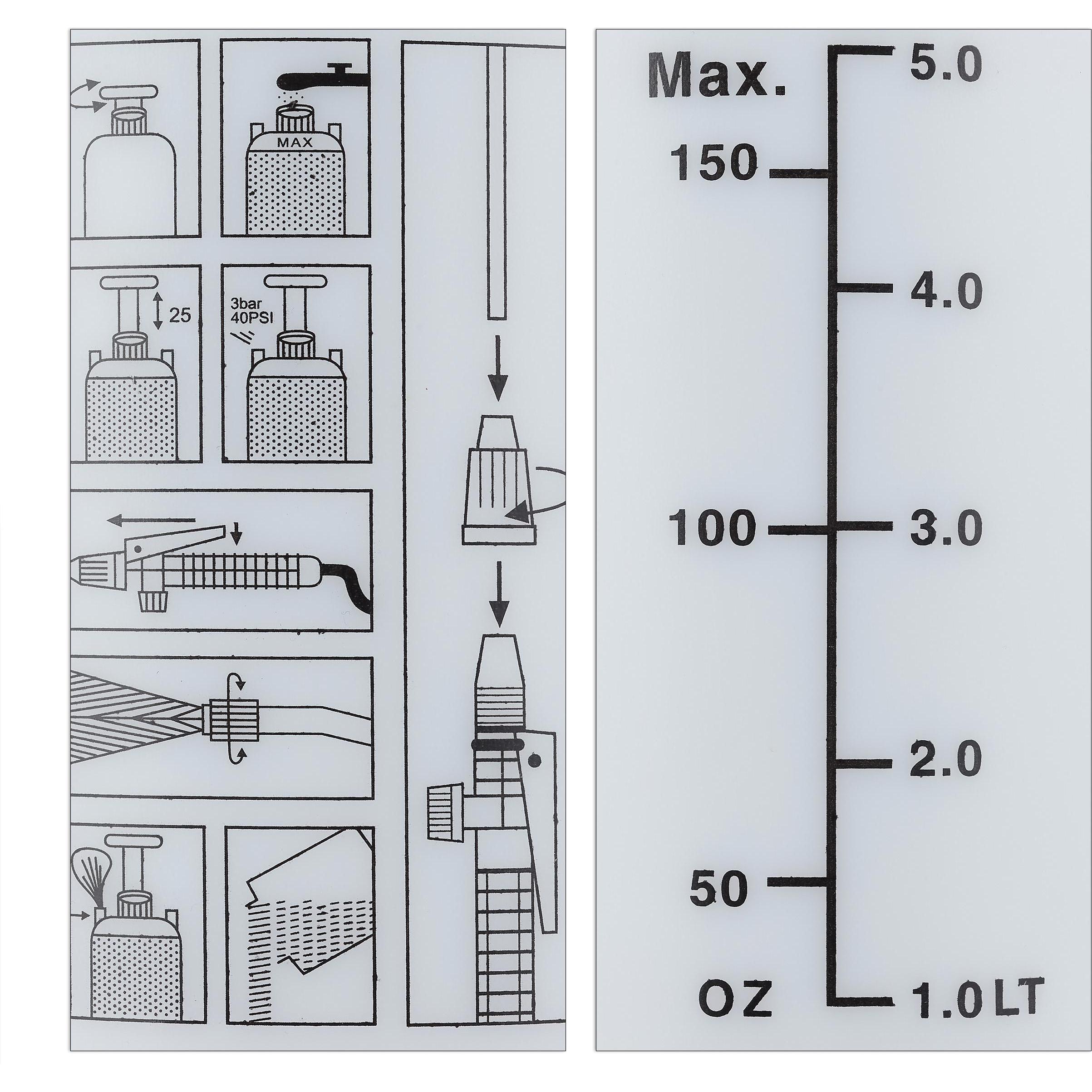 Thumbnail - Relaxdays, Sprühflasche, Drucksprüher (5 l)