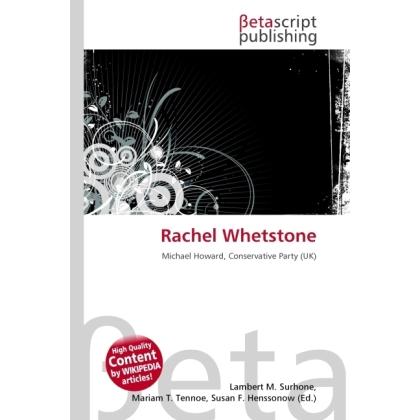 Rachel Whetstone, Fachbücher