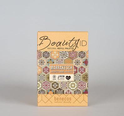 Produktbild Benecos BIO-Palette Small Marrakech - 12g - Beauty ID (Lilac Light, Muddy Olive, Very Woody, Matt Desert)