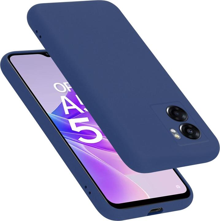 Actual product image Cadorabo TPU Liquid Silicone Case Cover for Oppo A57 5G / A77 5G / Realme V23 (Oppo A57 5G, Oppo A77 5G, Realme V23 5G)