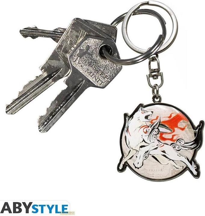 Actual product image ABYstyle Portachiavi Okami : Amaterasu (AX2)