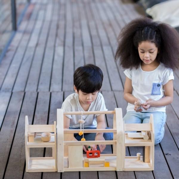 Image du produit Plantoys Maison de poupée Slide N Go