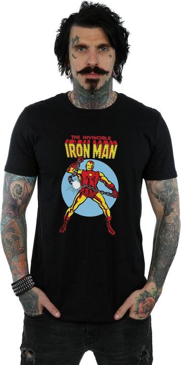 Actual product image Mens The Invincible Iron Man T-Shirt (XL)