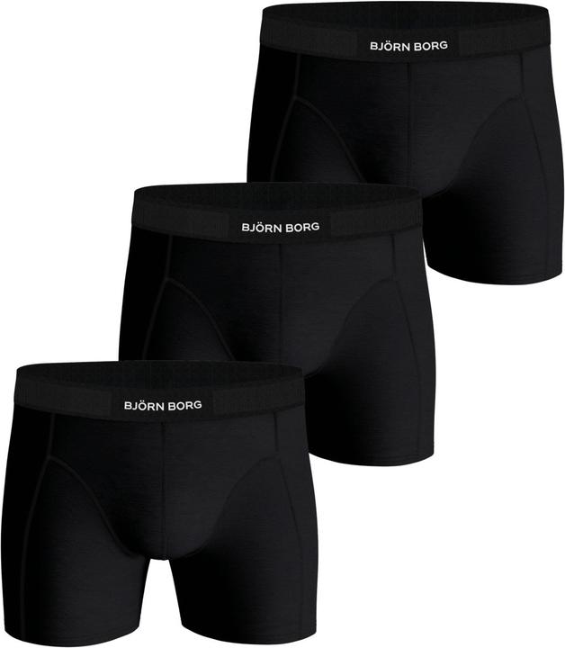Produktbild Björn Borg Premium Cotton Stretch Boxer 3er Pack - 52285 (3er Pack, S)