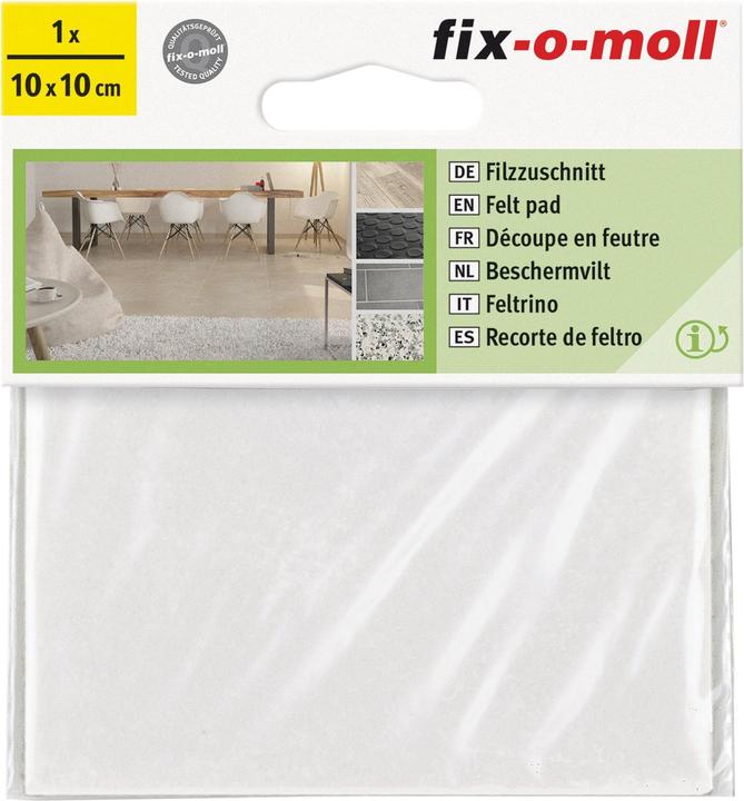 Produktbild Fix-o-moll Filz-Zuschnitt 3 mm / 100 x 100 mm 1 x (Filzzuschnitt, 1 Stk.)