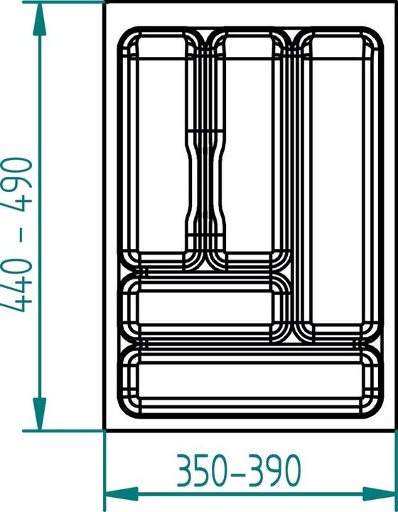 Produktbild Agoform Besteckeinsatz