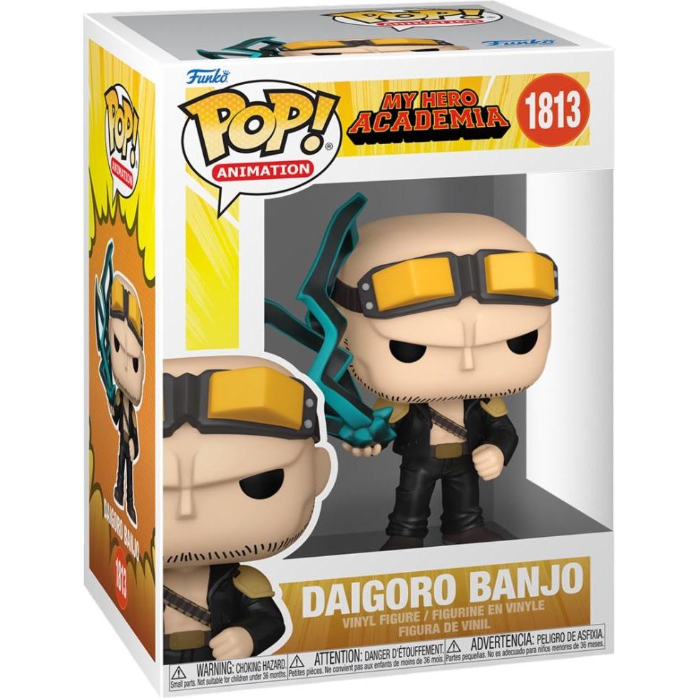 Thumbnail - Funko My Hero Academia POP! Movies Vinyl Figur Daigoro Banjo(BkWhp) Exclusive 9 cm