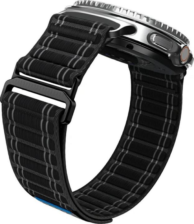 Actual product image Spigen WBFO Band for Samsung Galaxy Watch 8 / Classic (40/44/46mm) black (20 mm, 22 mm, Nylon)