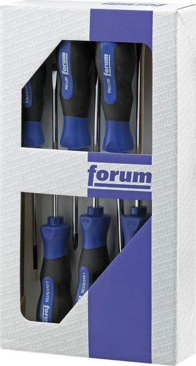 Produktbild Forum Professional Solutions Schraubendreher-Satz 7tlg. Schl./PH/PZ FORUM (Schlitz)